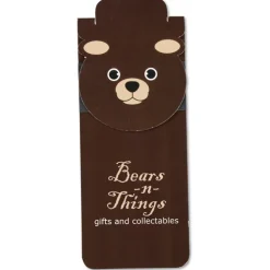 Paws and Claws Magnetic Bookmark - Bear