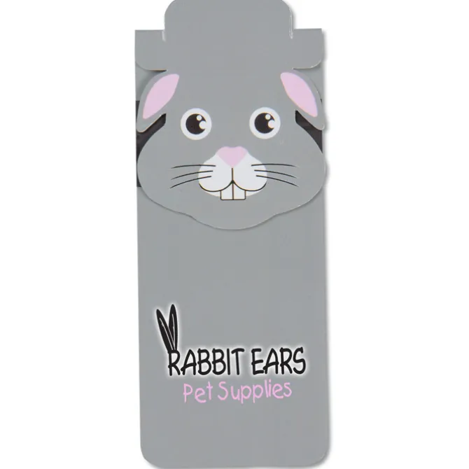 Paws and Claws Magnetic Bookmark - Bunny