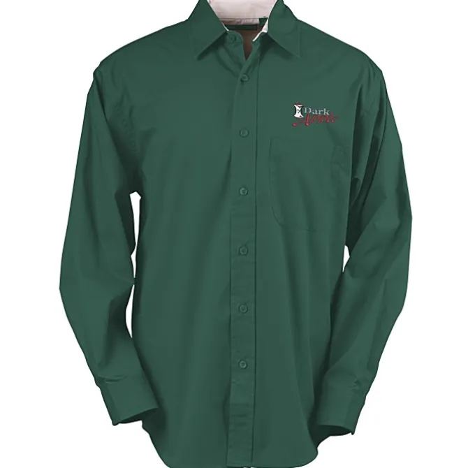 Peached Fine Line Twill Shirt - Men's