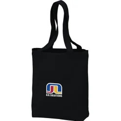 Peached 12-oz Cotton Tote - Embroidered