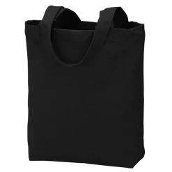 Peached 12-oz Cotton Tote - Embroidered