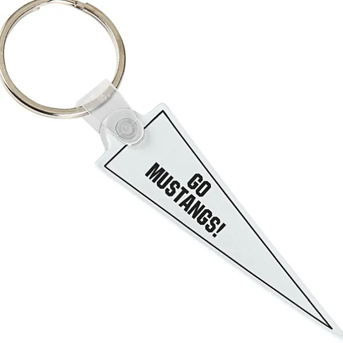 Pennant Soft Keychain - Opaque