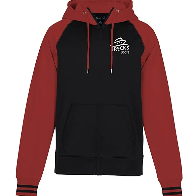 Performance Colorblock Full-Zip Hooded Sweatshirt - Men's - Screen