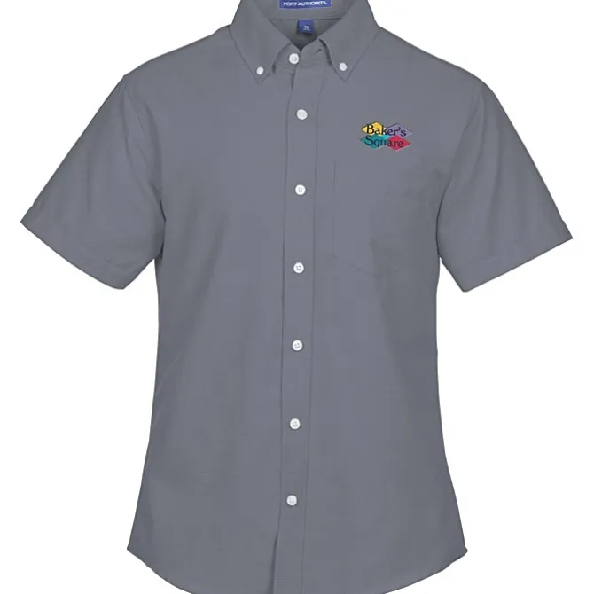 Performance Oxford Short Sleeve Shirt - Men's