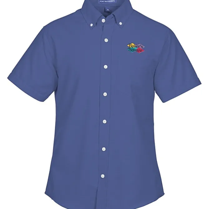 Performance Oxford Short Sleeve Shirt - Men's