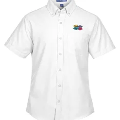 Performance Oxford Short Sleeve Shirt - Men's