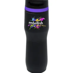 Persona Caturra Vacuum Tumbler - 16 oz - Black - Full Color