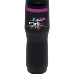 Persona Caturra Vacuum Tumbler - 16 oz - Black - Full Color