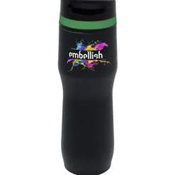 Persona Caturra Vacuum Tumbler - 16 oz - Black - Full Color