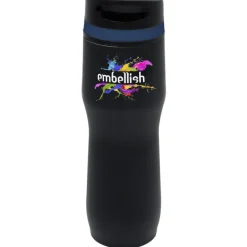 Persona Caturra Vacuum Tumbler - 16 oz - Black - Full Color