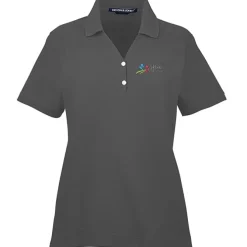 Peruvian Pima Cotton Y-Collar Polo - Ladies'