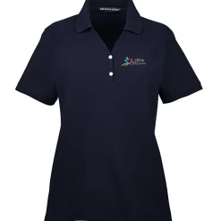 Peruvian Pima Cotton Y-Collar Polo - Ladies'