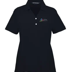Peruvian Pima Cotton Y-Collar Polo - Ladies'