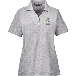 Peruvian Pima Cotton Y-Collar Polo - Ladies'