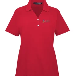 Peruvian Pima Cotton Y-Collar Polo - Ladies'