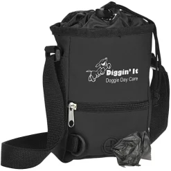 Pet Treat Carrier with Bag Dispenser