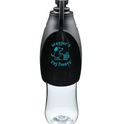 Pet Water Bottle with Dispensing Bowl
