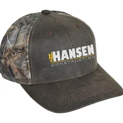 Pigment Print Camouflage Mesh Back Cap