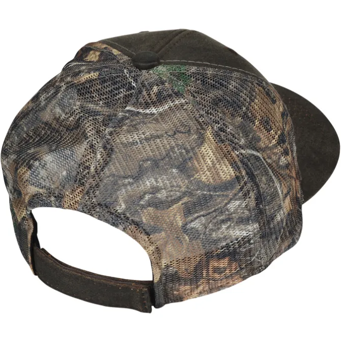 Pigment Print Camouflage Mesh Back Cap