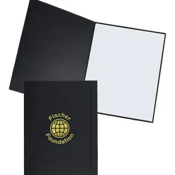 Pinked Edge Certificate Holder - Vertical