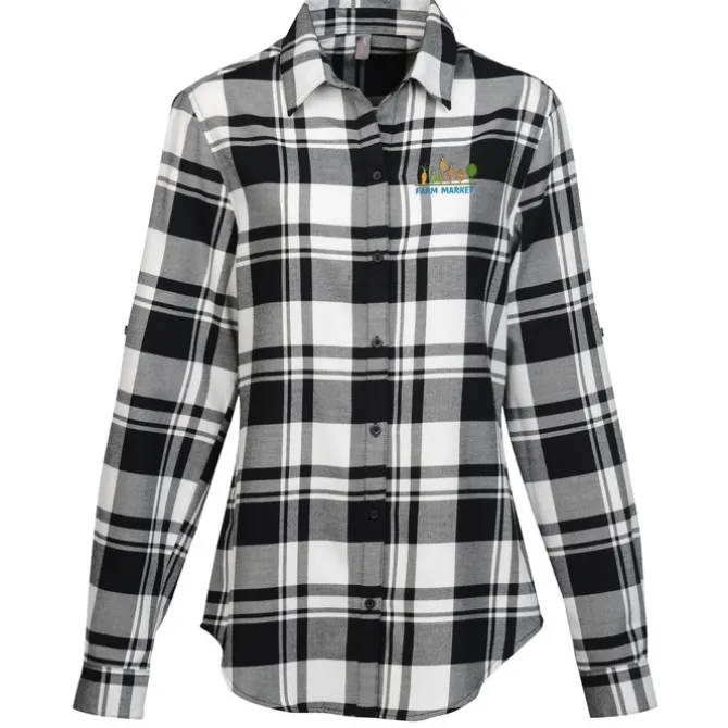Plaid Flannel Shirt - Ladies'