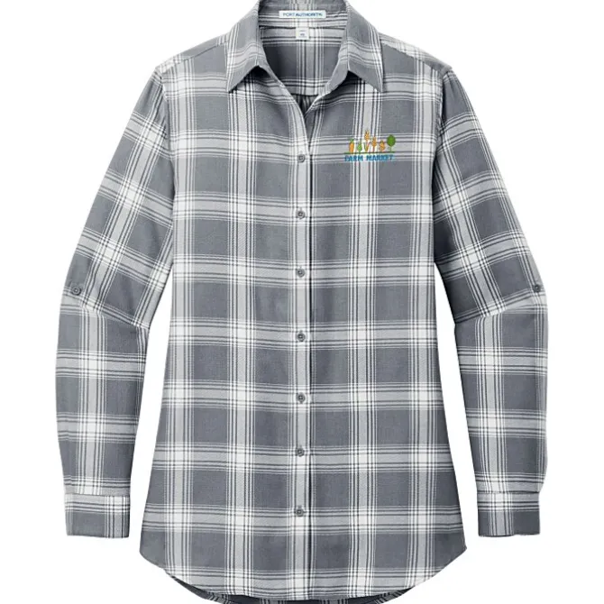 Plaid Flannel Shirt - Ladies'