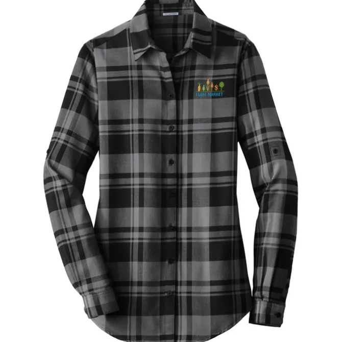 Plaid Flannel Shirt - Ladies'