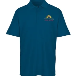 Plaited Honeycomb Pique Polo - Men's