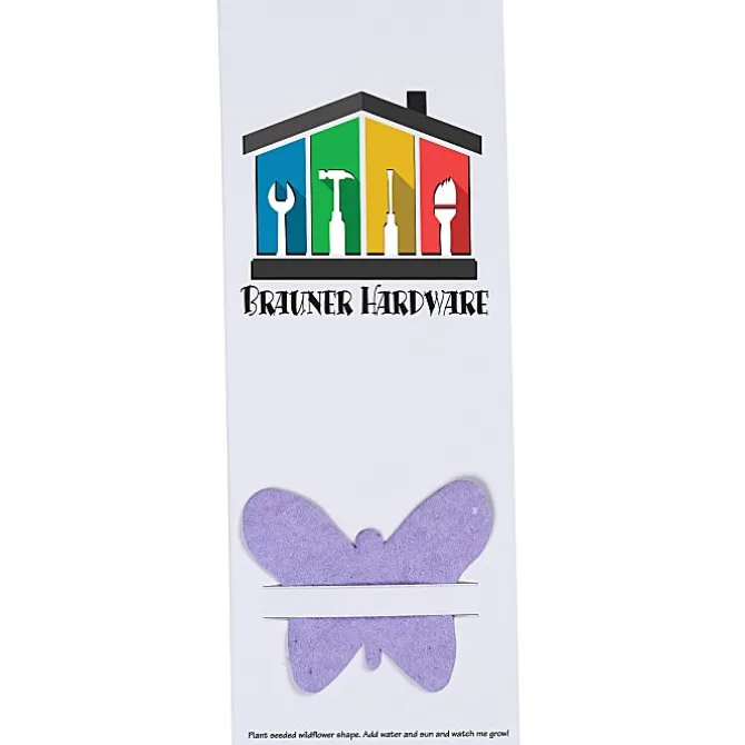 Plant-A-Shape Flower Seed Bookmark - Butterfly