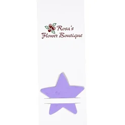 Plant-A-Shape Flower Seed Bookmark - Star