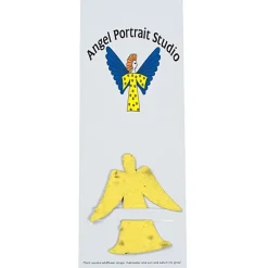 Plant-A-Shape Flower Seed Bookmark - Angel