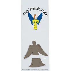 Plant-A-Shape Flower Seed Bookmark - Angel