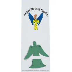 Plant-A-Shape Flower Seed Bookmark - Angel