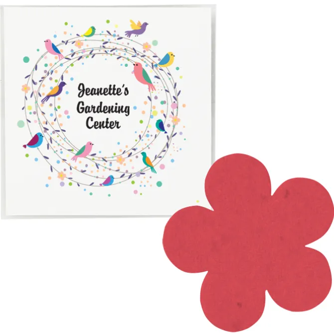 Plant-A-Shape Flower Seed Packet - Flower