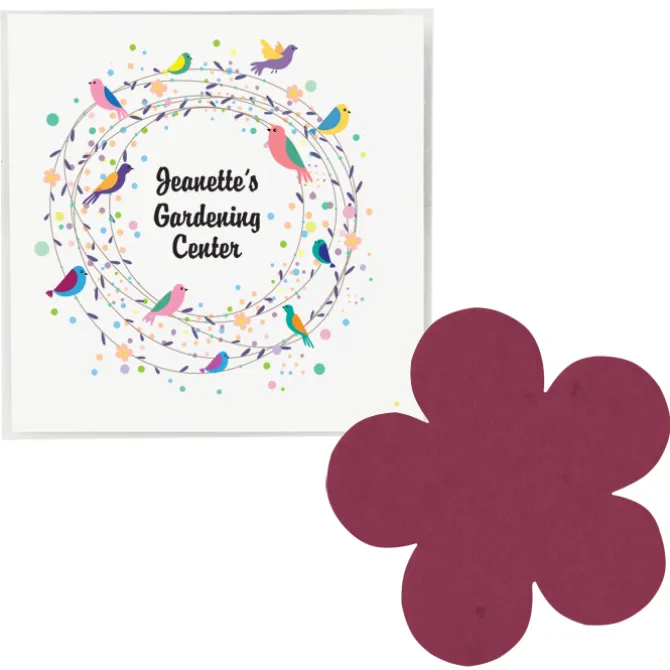 Plant-A-Shape Flower Seed Packet - Flower