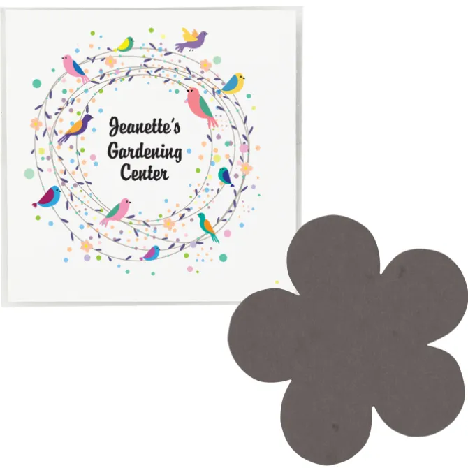 Plant-A-Shape Flower Seed Packet - Flower