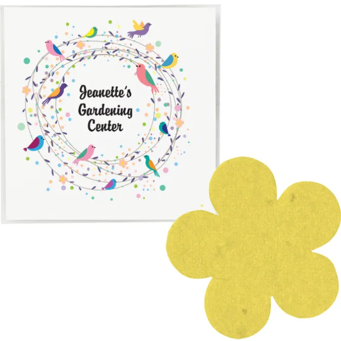 Plant-A-Shape Flower Seed Packet - Flower