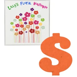 Plant-A-Shape Flower Seed Packet - Dollar Sign