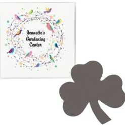 Plant-A-Shape Flower Seed Packet - Clover