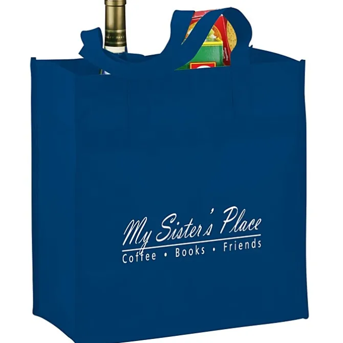 Polypropylene Reusable Grocery Bag - 14 inches x 13 inches