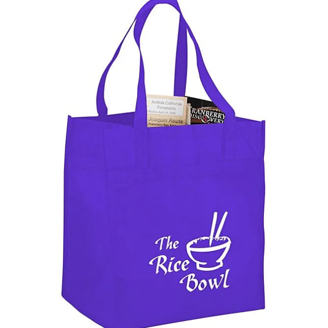 Polypropylene Reusable Grocery Bag - 15 inches x 13 inches