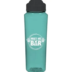 PolySure Measure Water Bottle with Flip Lid - 24 oz