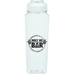 PolySure Measure Water Bottle with Flip Lid - 24 oz