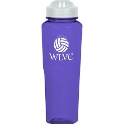 PolySure Retro Water Bottle with Flip Lid - 32 oz