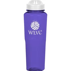 PolySure Retro Water Bottle with Flip Lid - 32 oz