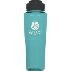 PolySure Retro Water Bottle with Flip Lid - 32 oz