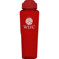 PolySure Retro Water Bottle with Flip Lid - 32 oz