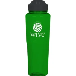 PolySure Retro Water Bottle with Flip Lid - 32 oz