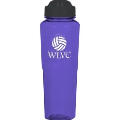 PolySure Retro Water Bottle with Flip Lid - 32 oz