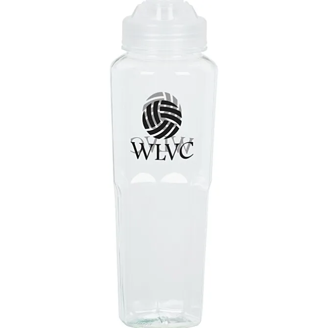 PolySure Retro Water Bottle with Flip Lid - 32 oz